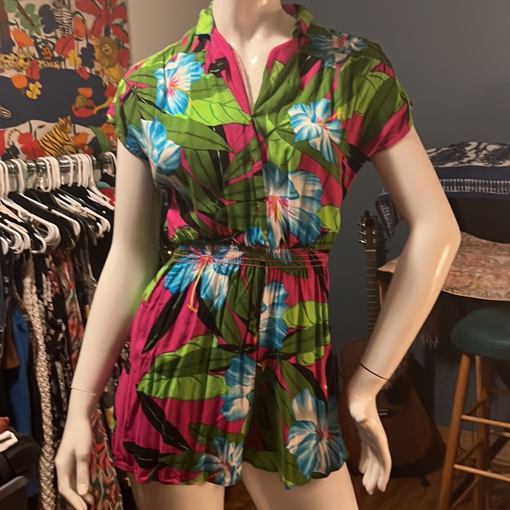 Paradise Island Vintage Romper